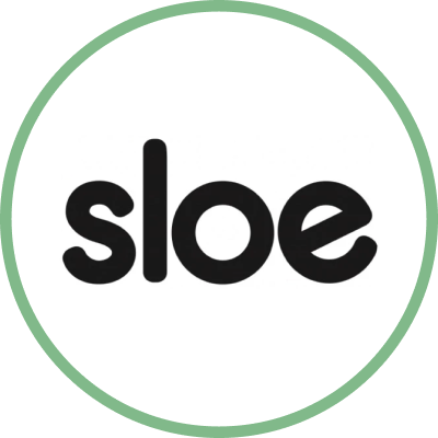 Logo de la marque Sloe sur la marketplace éthique et durable Shopetic