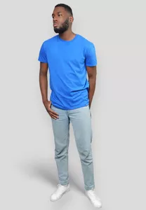 Image produit T-shirt - Bleu coton made in France sur Shopetic