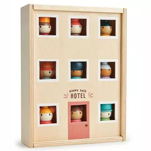 Image produit Jouet en bois Hôtel Happy Folk - Jouets en bois Montessori sur Shopetic