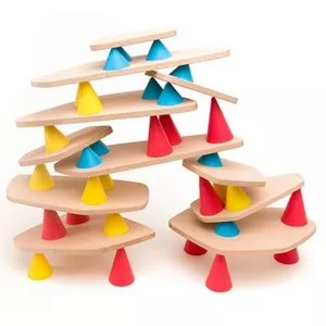 Image produit Jeu d'équilibre en bois Piks Medium Kit 44 pièces - Jouets en bois sur Shopetic