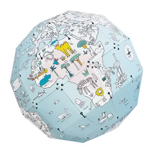Image produit Loisirs Créatifs 'Mon Globe à colorier' - Jouets écolos sur Shopetic