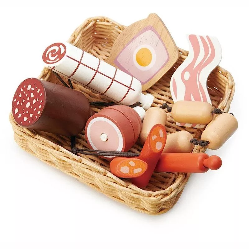 Acheter Saucisse de barbecue - jouet en bois pour dinette En ligne