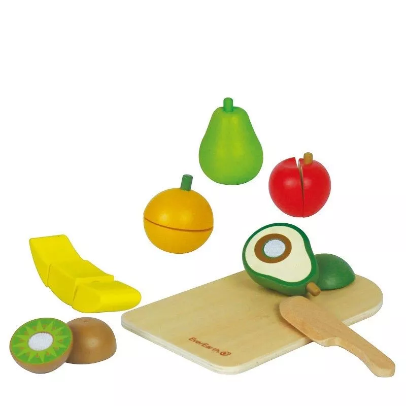 Dinette Set de Fruits & Légumes à découper - Jouets d'imitation en