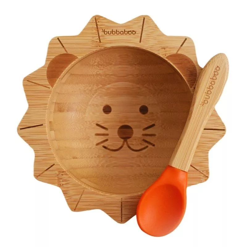 Bamboo Fibre Vaisselle De La Vaisselle Pour Enfants Forme De Lion
