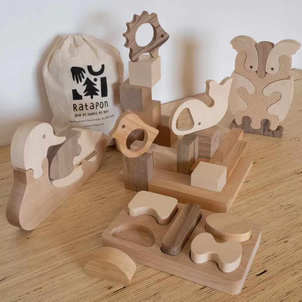 Puzzle enfant en bois  Place des bambins *Le blog*